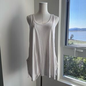 Athleta Ribbed Tank Top M Medium